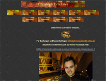 Tablet Screenshot of christoph-brueckner.de
